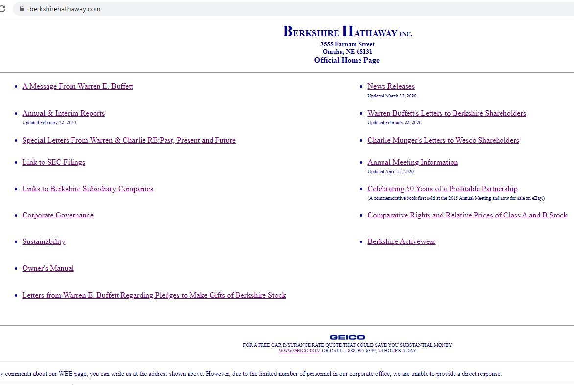 Berkshire Hathaway