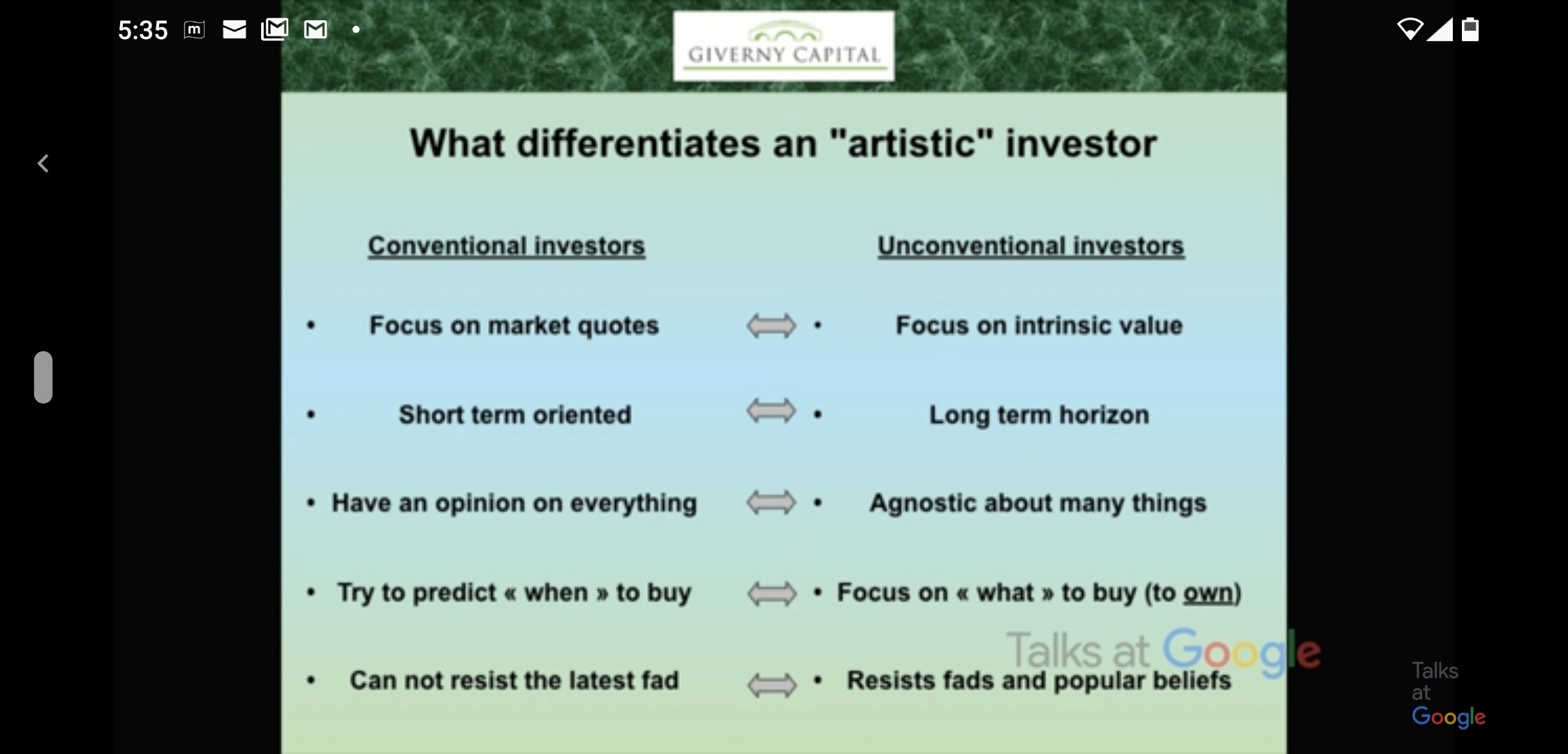 Art of Investing - FR