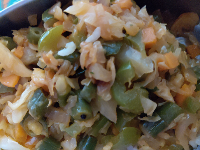 vegetable Poriyal