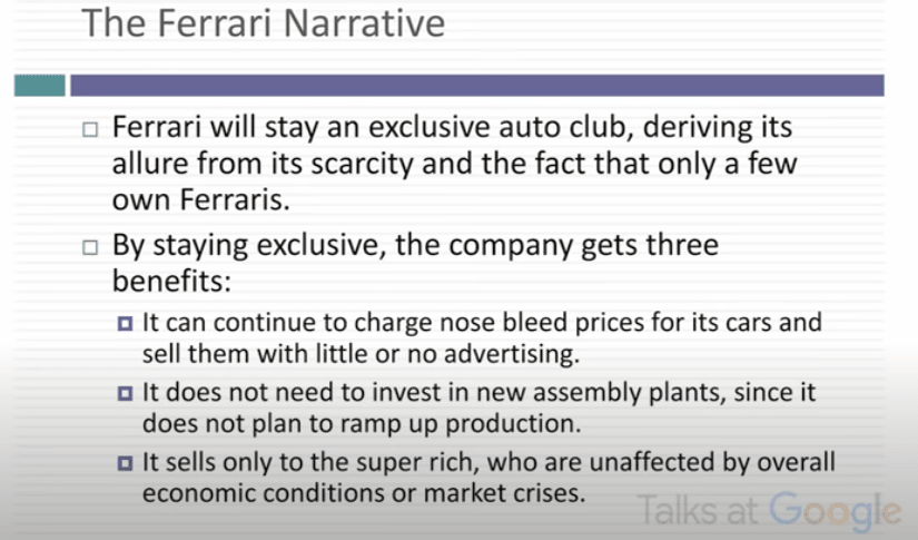 Ferrari Narrative