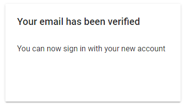 Click the verification link